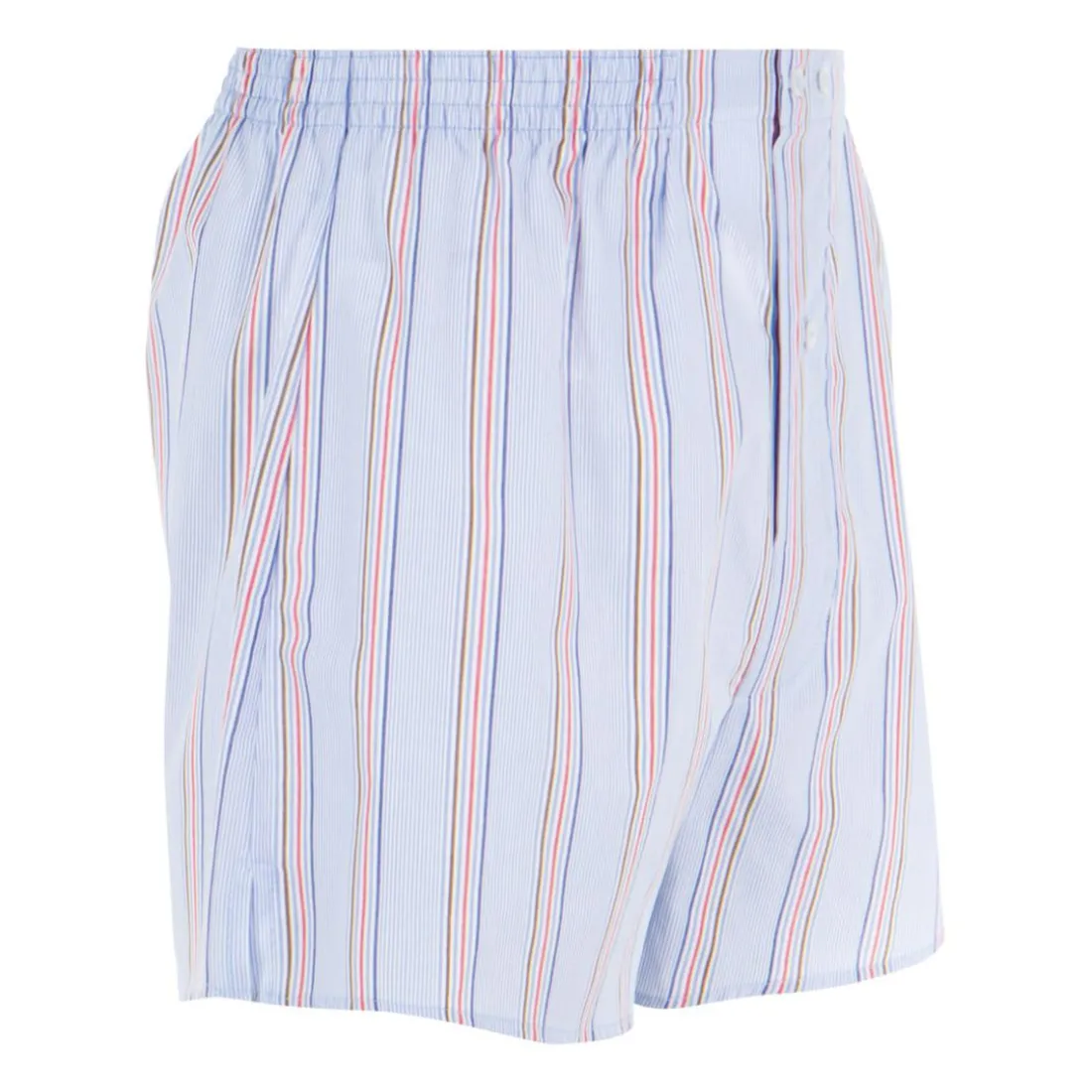 Caleçon flottant homme Chaine & Trame Eminence bleu en coton