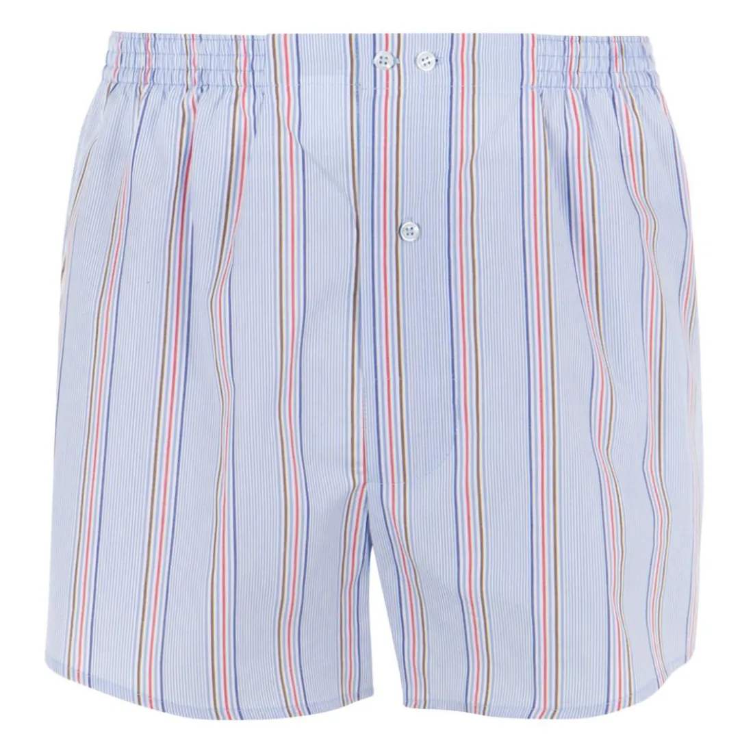 Caleçon flottant homme Chaine & Trame Eminence bleu en coton