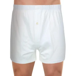 Caleçon homme Coton d'Egypte blanc