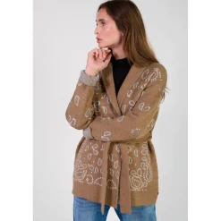Cardigan BAO marron Sara