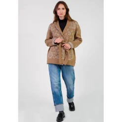 Cardigan BAO marron Sara