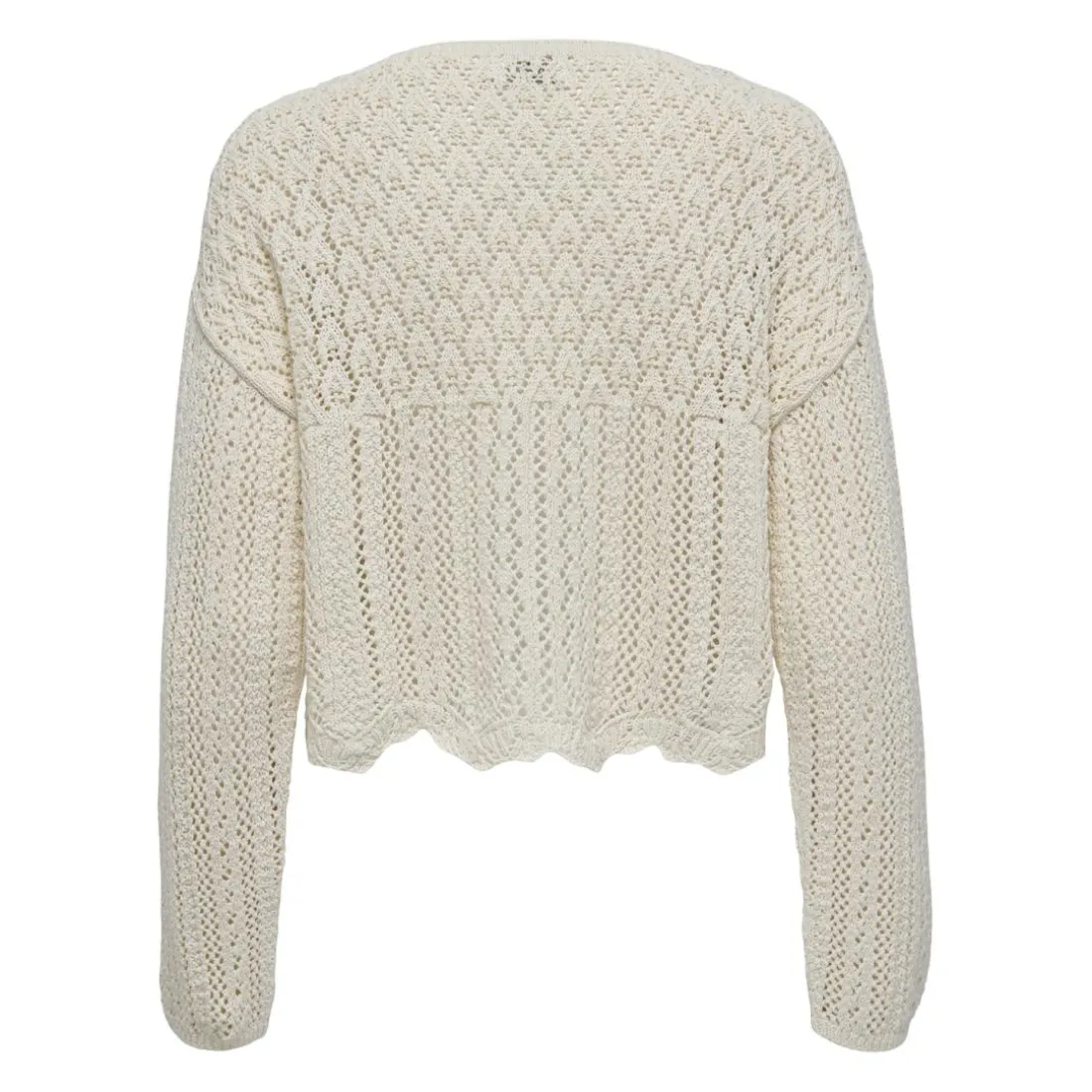 Cardigan col en v col en v blanc Hazel
