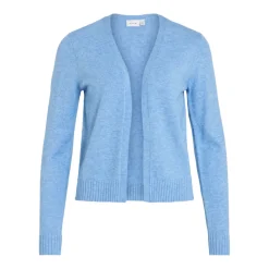 Cardigan court à maille en viscose Ril turquoise Gigi