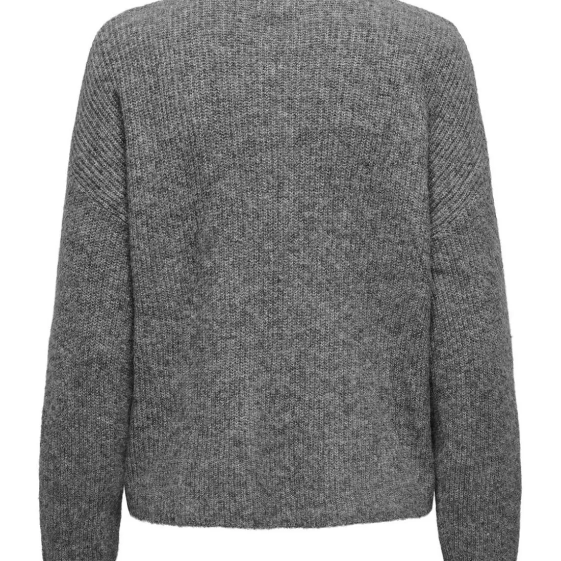 Cardigan en maille col zippé Tokyo gris Fleur