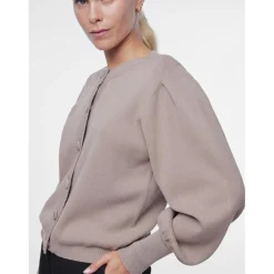 Cardigan en maille gris Rae