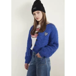 Cardigan fille MELAGI bleu Molly