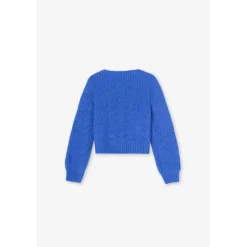 Cardigan fille MELAGI bleu Molly