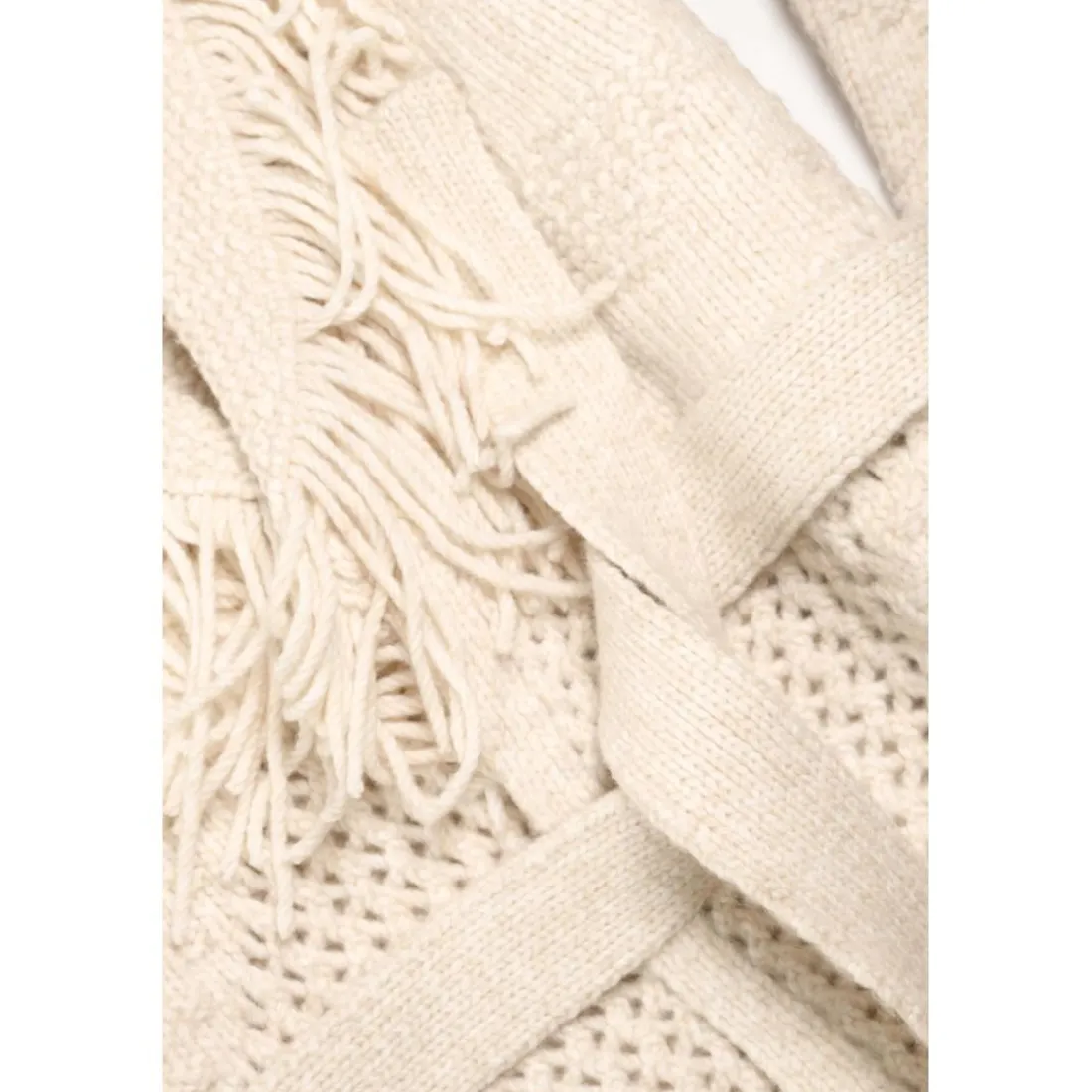 Cardigan IRENA blanc Nora