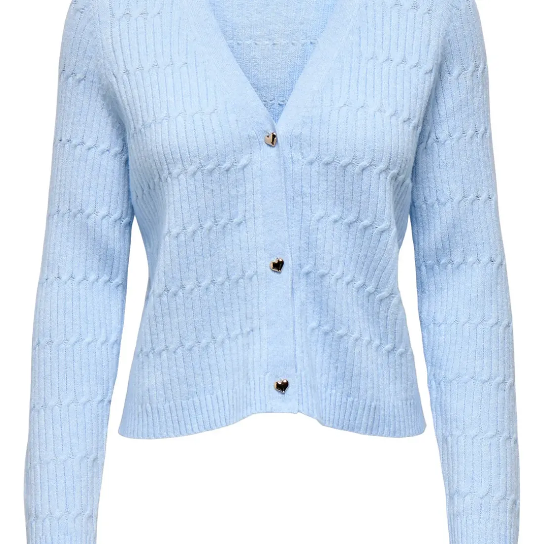 Cardigan Katias - Bleu Lia en viscose
