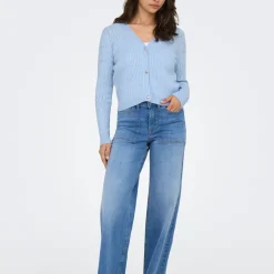 Cardigan Katias - Bleu Lia en viscose