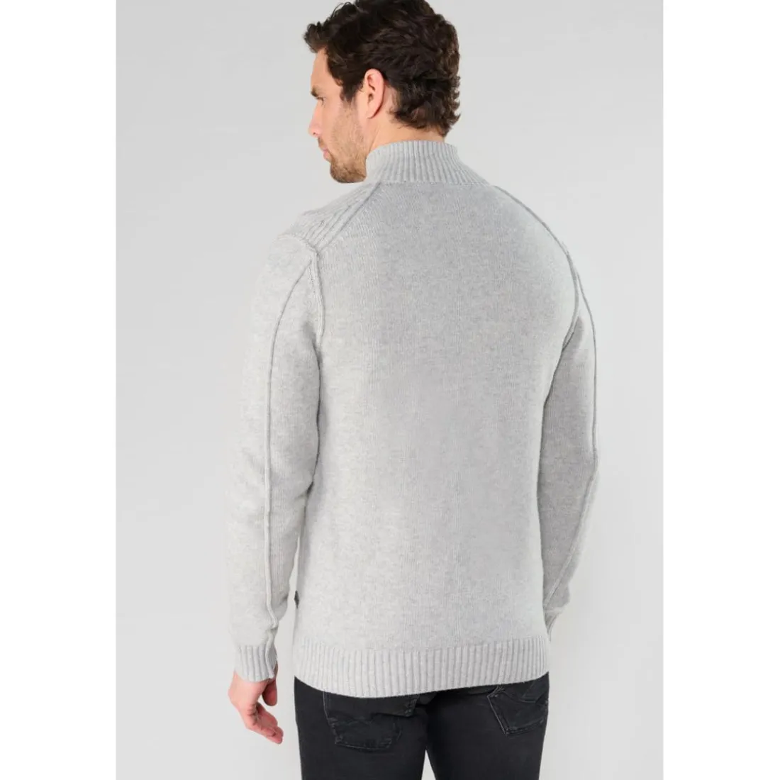 Cardigan LAYA gris Yves