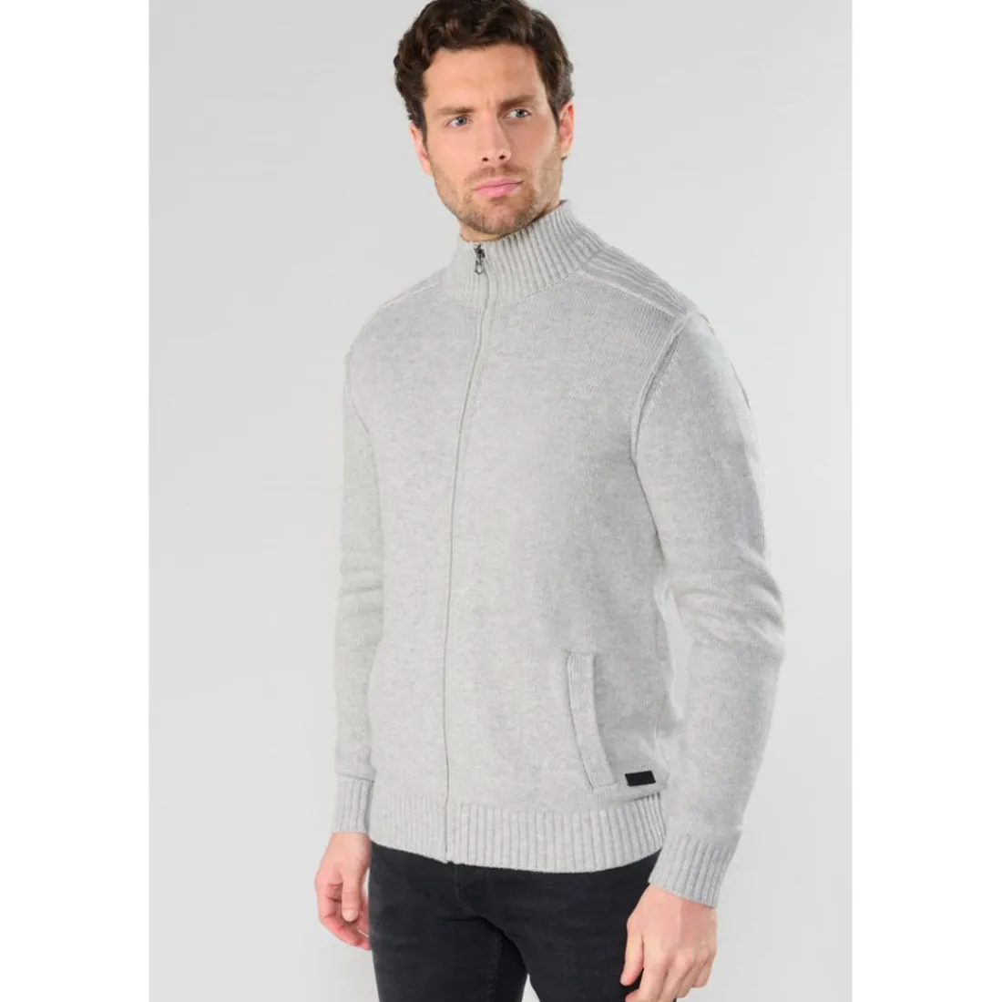 Cardigan LAYA gris Yves