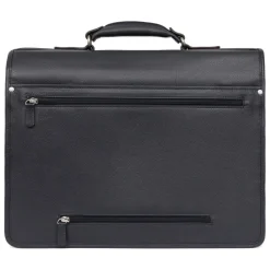 Cartable A4 Cuir CONFORT Marine Zane