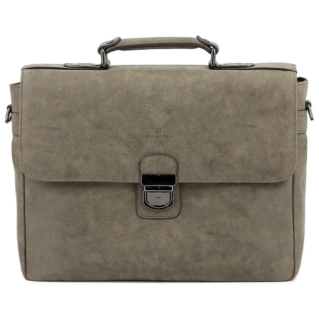 Cartable A4 DIFFERENCE Taupe Liam