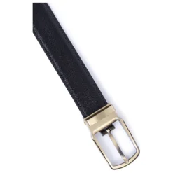 Ceinture ajustable - Cuir de vachette noir Ken
