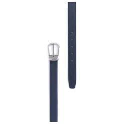 Ceinture ajustable - Cuir de vachette marine Jace