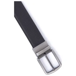 Ceinture ajustable - Cuir de vachette marron foncé Ira