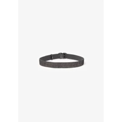 Ceinture ALOE noir en cuir Mia