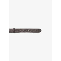 Ceinture ALOE noir en cuir Mia