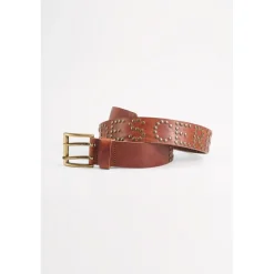 Ceinture CLASSIC marron en cuir Pax