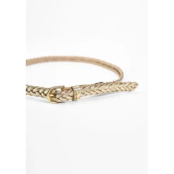 Ceinture en cuir BRAIDY golden Page