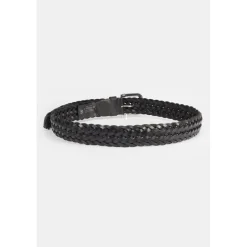 Ceinture en cuir BRAZO noir Xan
