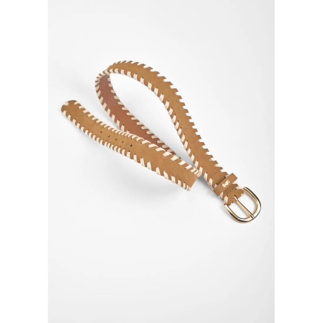 Ceinture en cuir CRAFT marron Isla