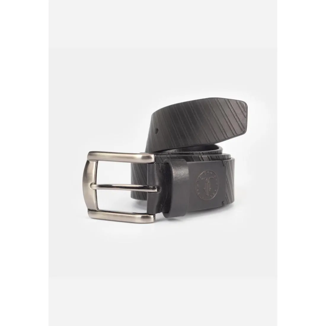 Ceinture en cuir LIBAR noir Raul