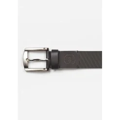 Ceinture en cuir LIBAR noir Raul
