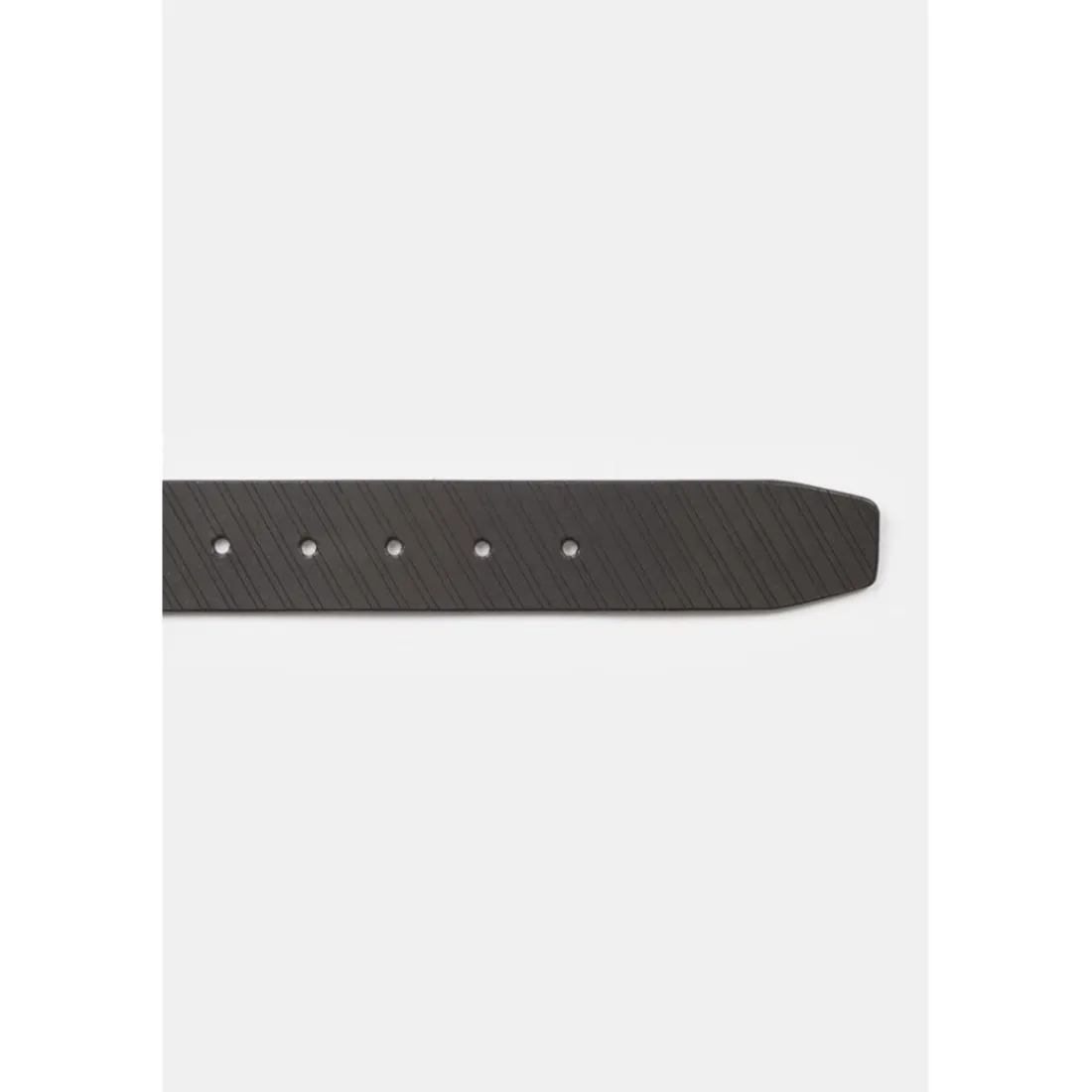 Ceinture en cuir LIBAR noir Raul