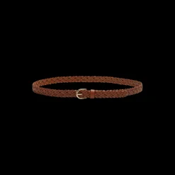 Ceinture en cuir marron Gigi