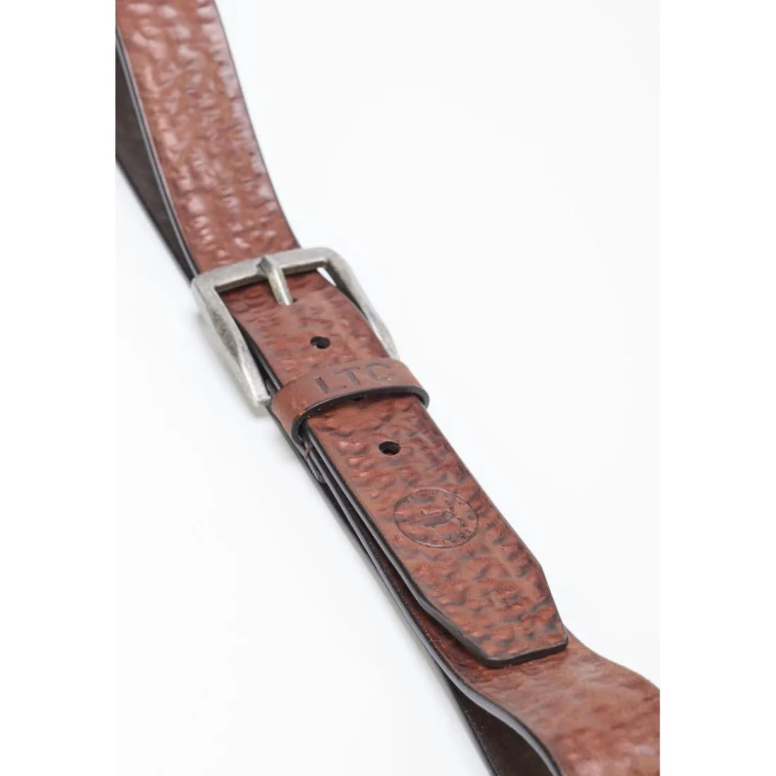 Ceinture en cuir NIMO marron Abel