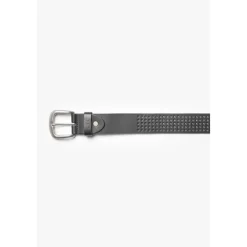 Ceinture en cuir SELVE noir Zane