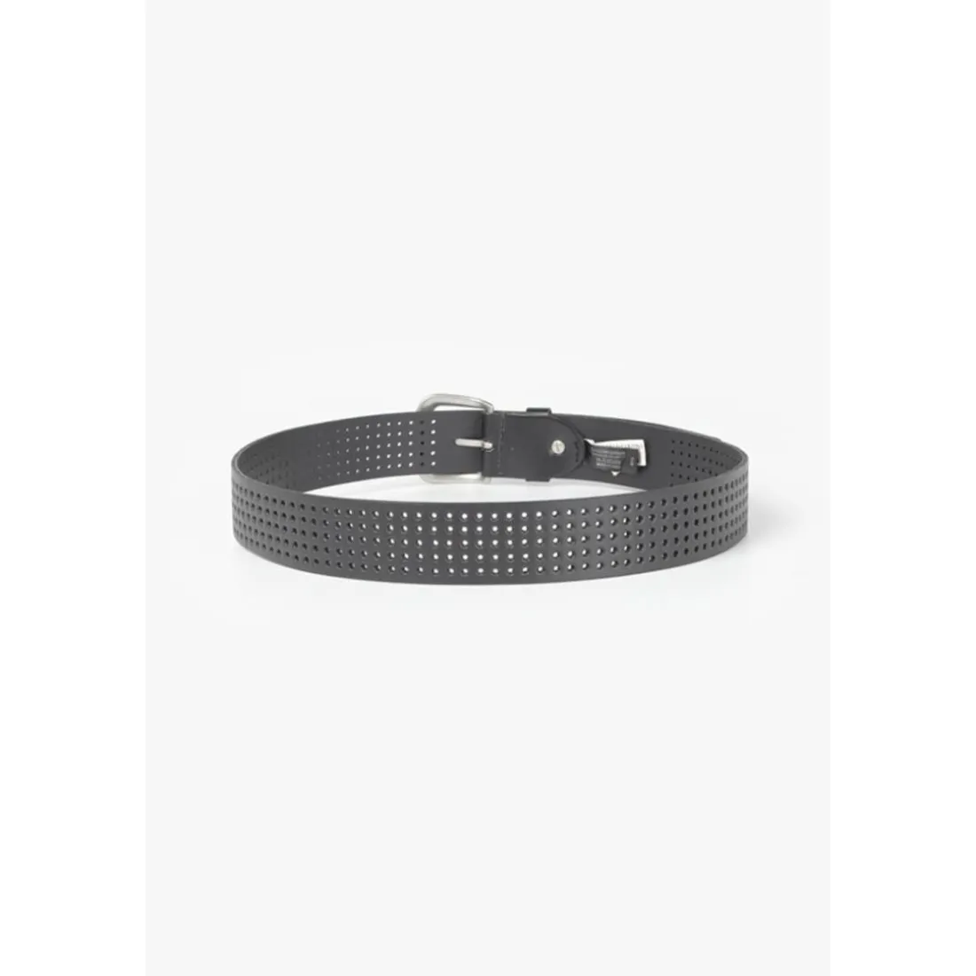 Ceinture en cuir SELVE noir Zane