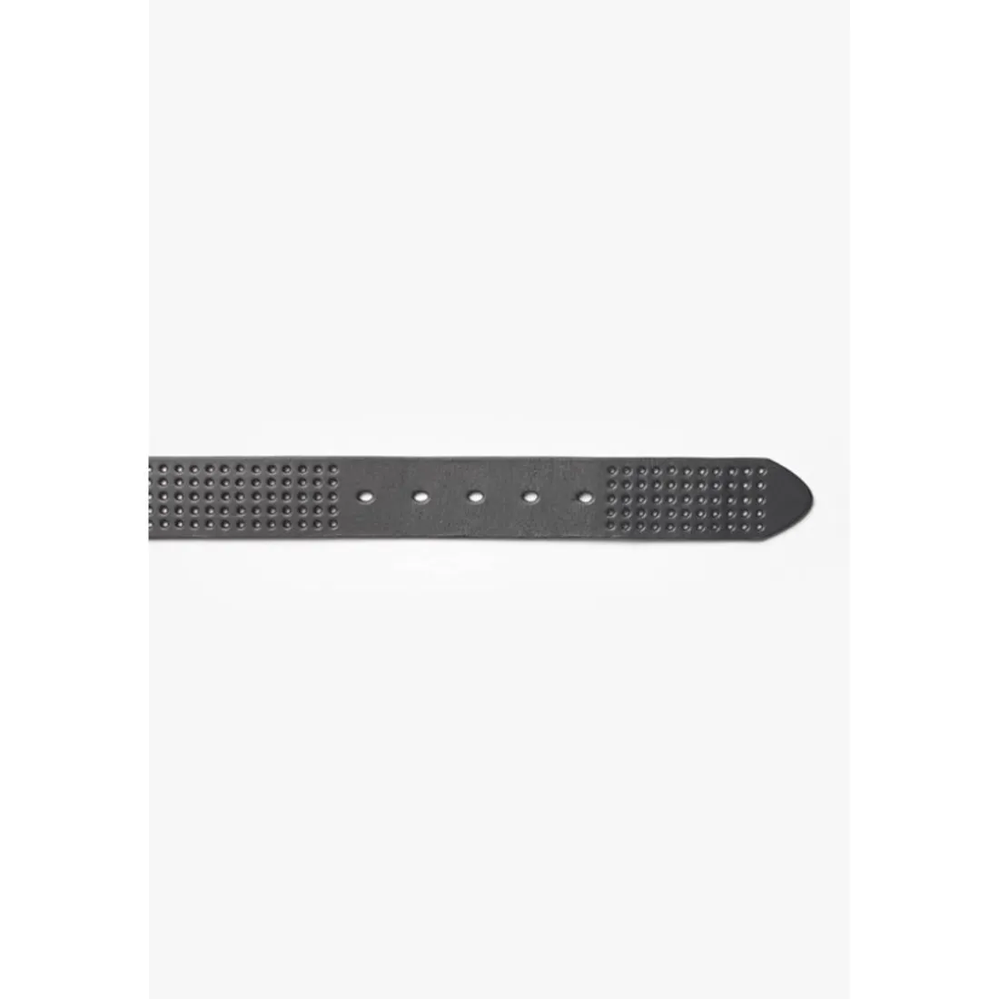 Ceinture en cuir SELVE noir Zane