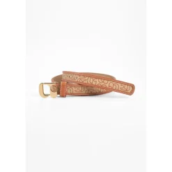 Ceinture en cuir YOLIPI marron June