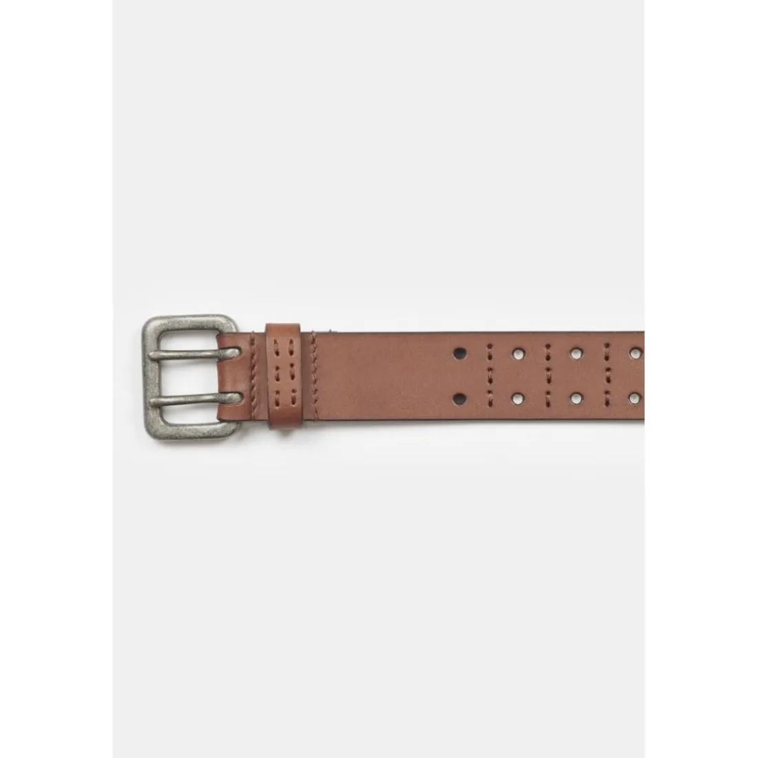 Ceinture GELES marron en cuir Oliver