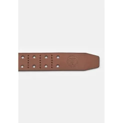 Ceinture GELES marron en cuir Oliver