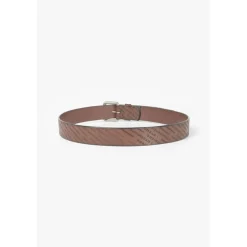 Ceinture LORCA marron en cuir Tom