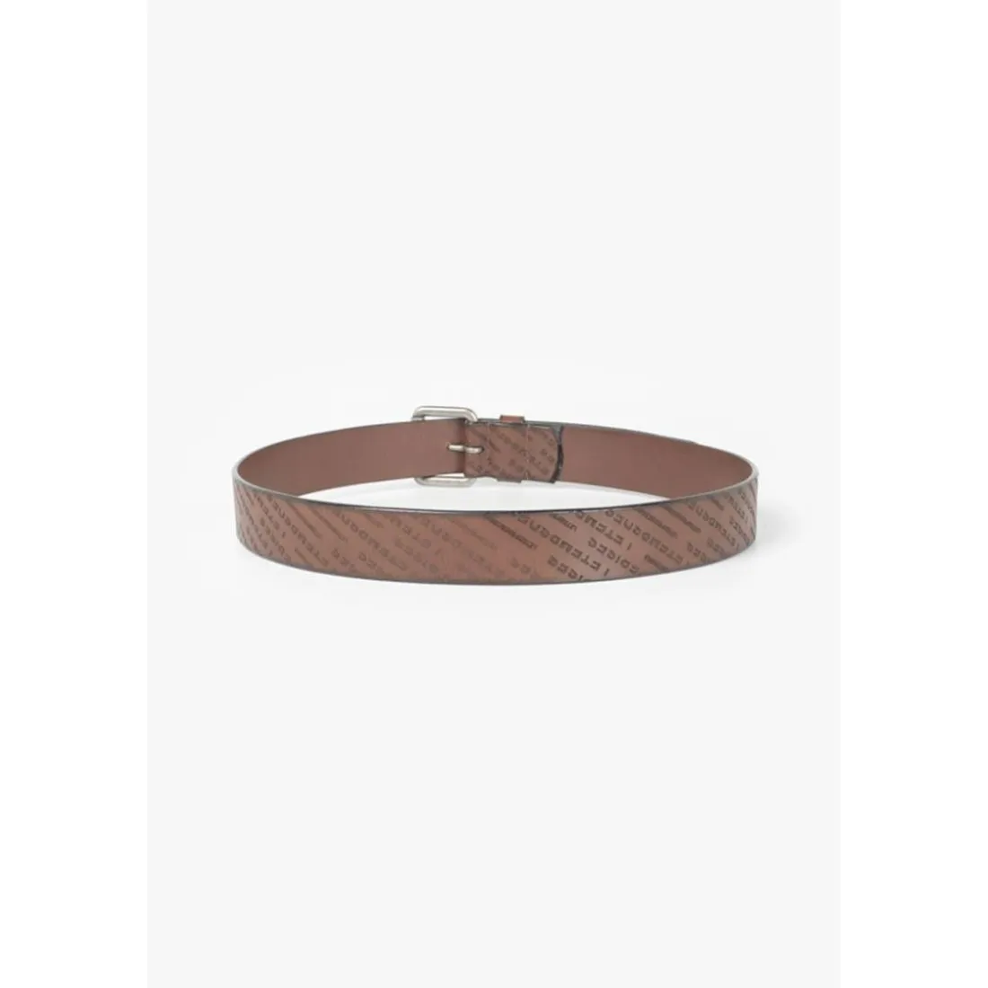 Ceinture LORCA marron en cuir Tom
