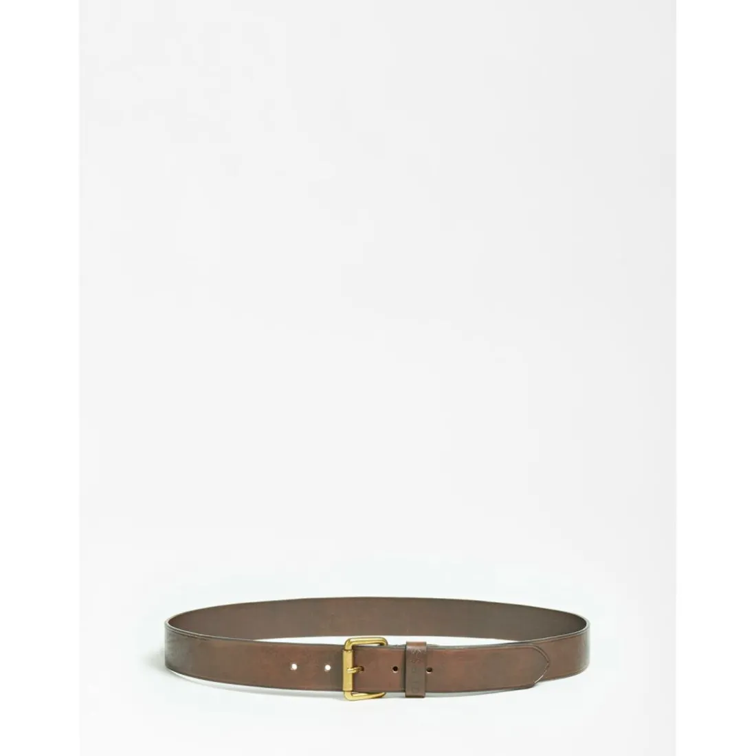 Ceinture marron en cuir