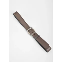 Ceinture ROTEN marron Eben en cuir