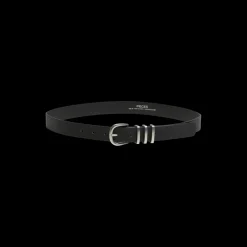 Ceinture synthétique noir Dot