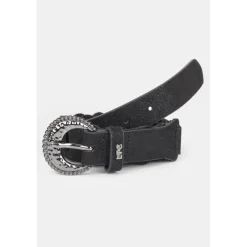 Ceinture TADLA noir en cuir Leah