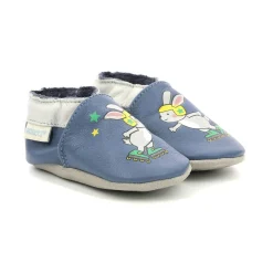 Chausson Garçon ROLLER RABBIT bleu foncé