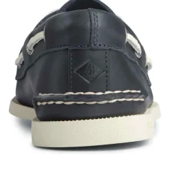 Chaussures Bateau Pour Homme A/O 2-EYE LEATHER - Cuir bleu