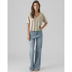 Chemise à manches larges - Grise en viscose