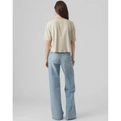 Chemise à manches larges - Grise en viscose