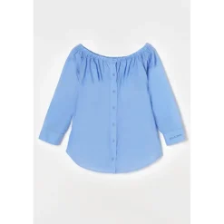 Chemise AMAPOLA gris en coton