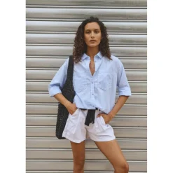 Chemise ARRAKIS bleu Maia en coton